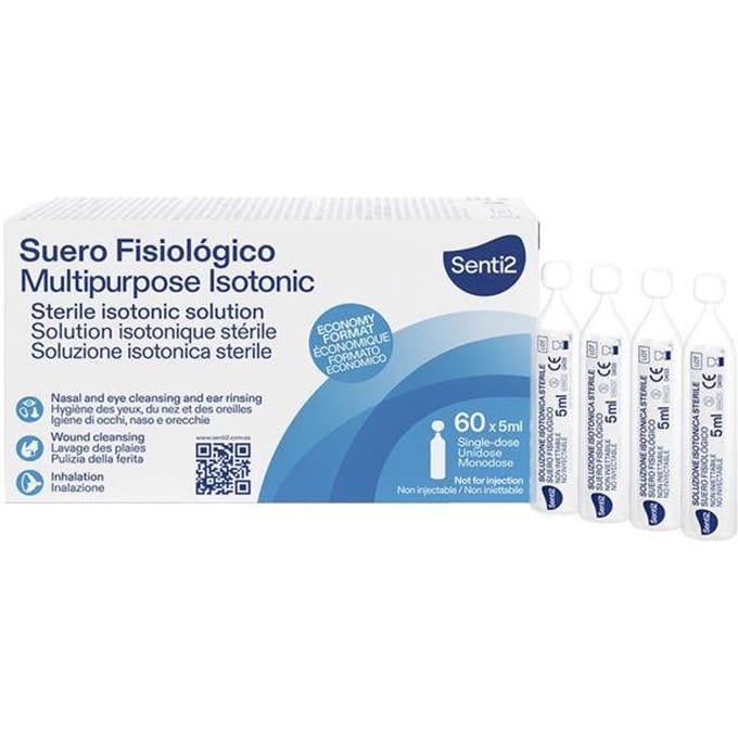 SUERO FISIOLÓGICO 60 x 5 ml
