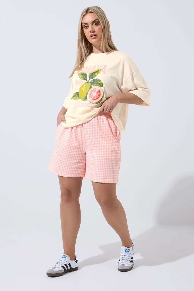 Limited Collection Ivoorwit 'Guava' Studtshirt Size 42