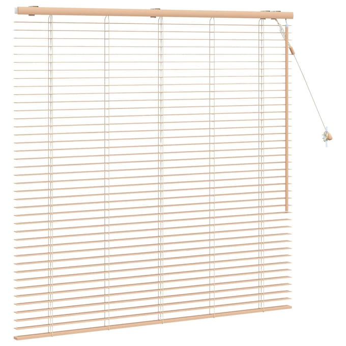 vidaXL - Venetiaanse - jaloezie - Eiken - Look - 135 - x - 130 - cm - 35 - mm
