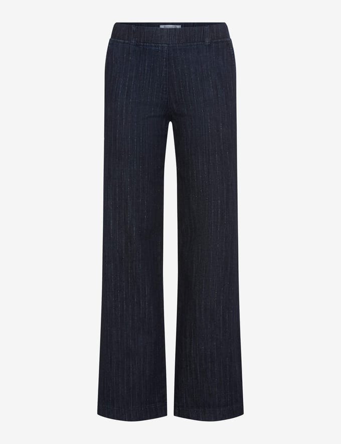 Raphaela by Brax Dames Marlenebroek  Style PAM FLARED DARK BLUE, denim donkerblauw, maat 48