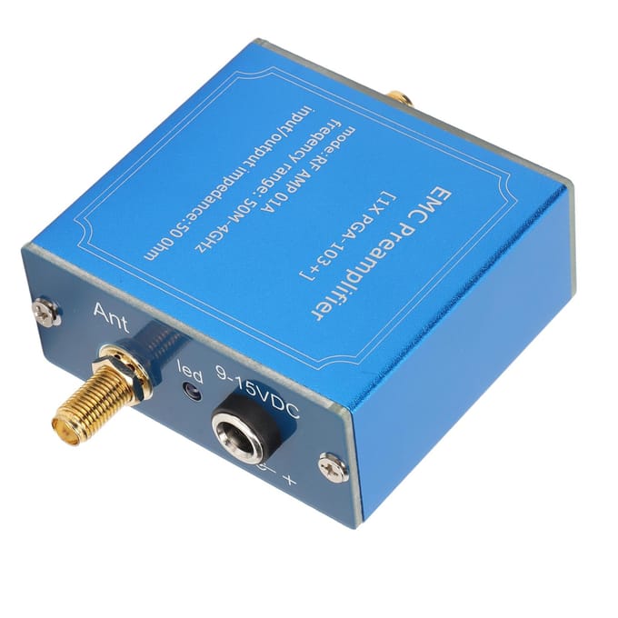 Laag Ruis Versterker Module 50M‑4GHz Breedband Plug and Play DC 9‑15V Hoge Versterking LNA Module voor