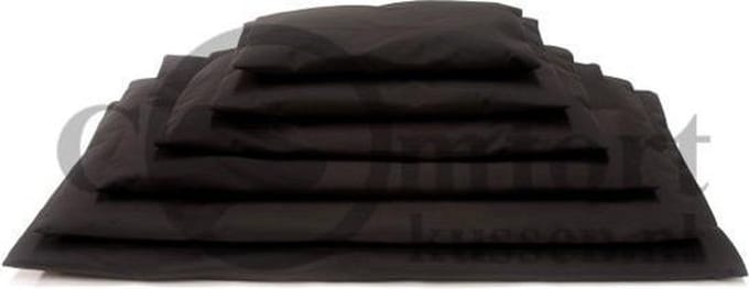 Comfort benchkussen all weather black maat 60x50 cm