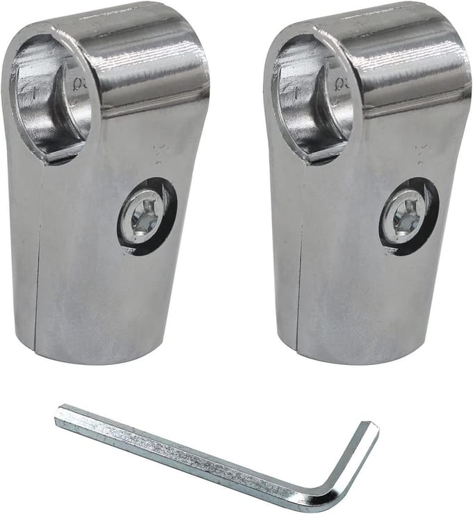 Aluminium Frame Connector voor 25mm Buis - Robuuste Verbinding voor Constructies en Meubels