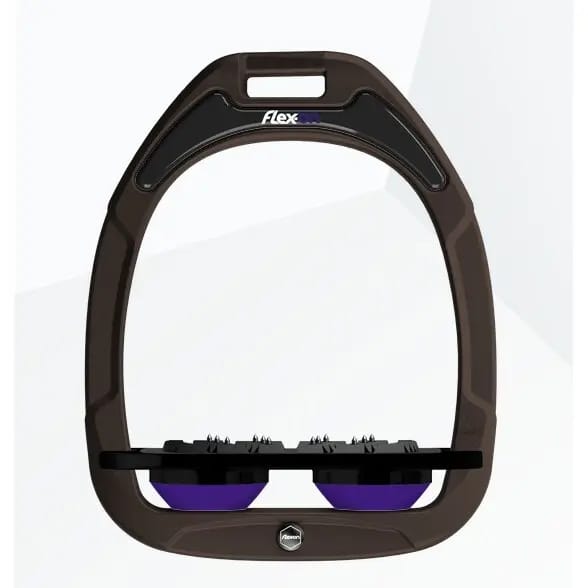 Plat Ultra Grip Bruin/Zwart/Paars Flex-On Green Composite