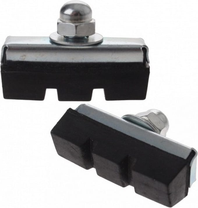 remblokken knijprem 40 x 11 mm zwart 2 stuks