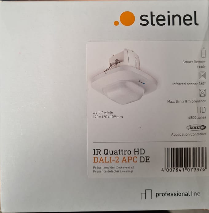 Steinel Aanwezigheidsmelder IR QUATTRO HD DALI i - 079376