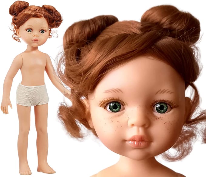 Spaanse pop Paola Reina, 32 cm, zonder kleding, 14442