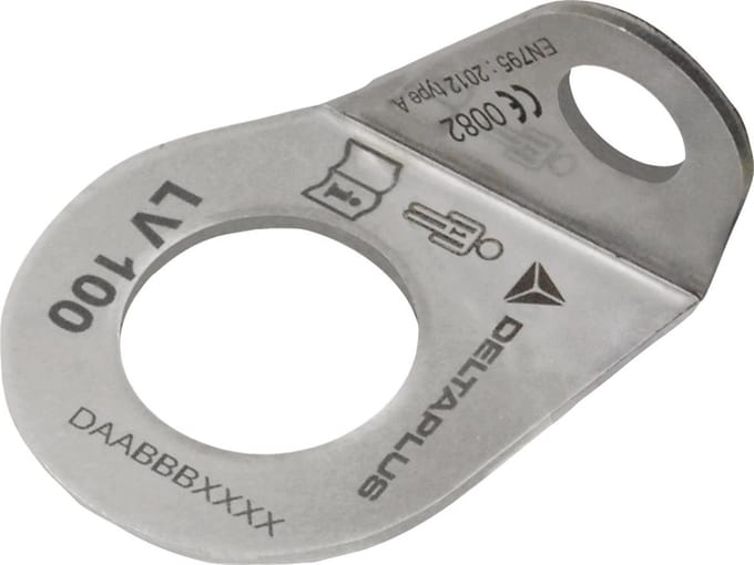 Delta Plus RVS bevestigingplaat Ã 12Â mm - One size