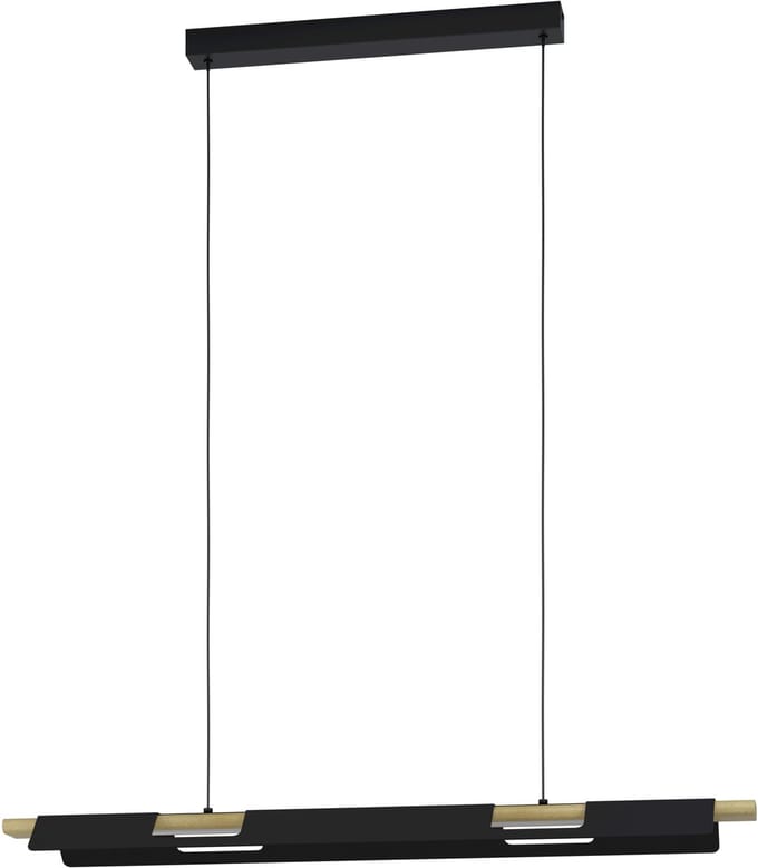 Eglo Hanglamp Ermua Zwart Led 27w