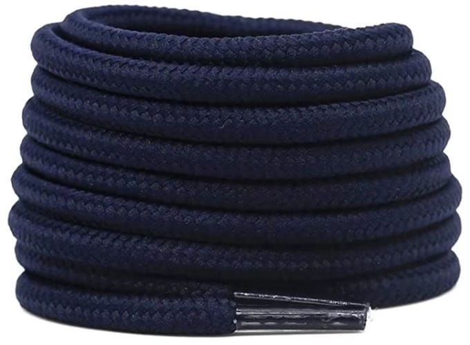 Go Go Gadget - Rond - Schoenveters - 120cm - 4mm Dikte - Donker blauw