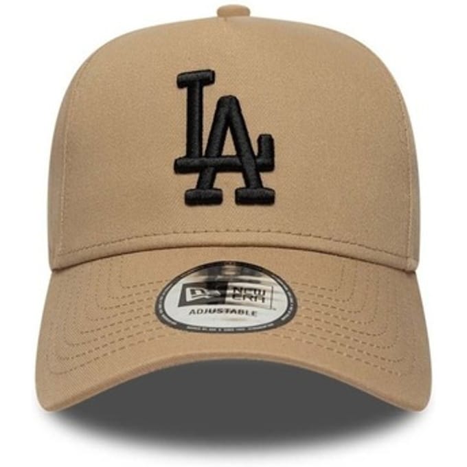 New Era LA Dodgers MLB Light Beige 9FORTY E-Frame Cap