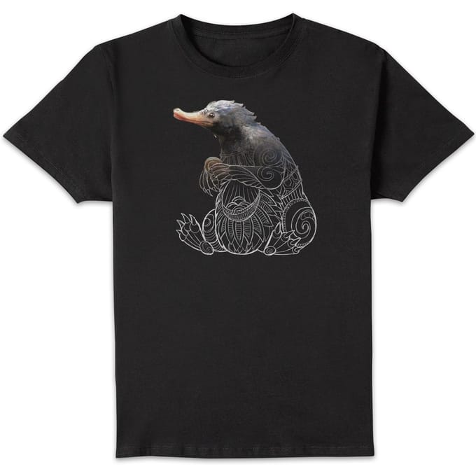 Fantastic Beasts Tribal Niffler t-shirt - Zwart - 5XL