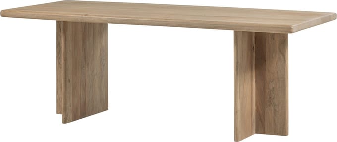 WOOOD Ato Eettafel 180 CM - Mangohout - Naturel - 76x180x90