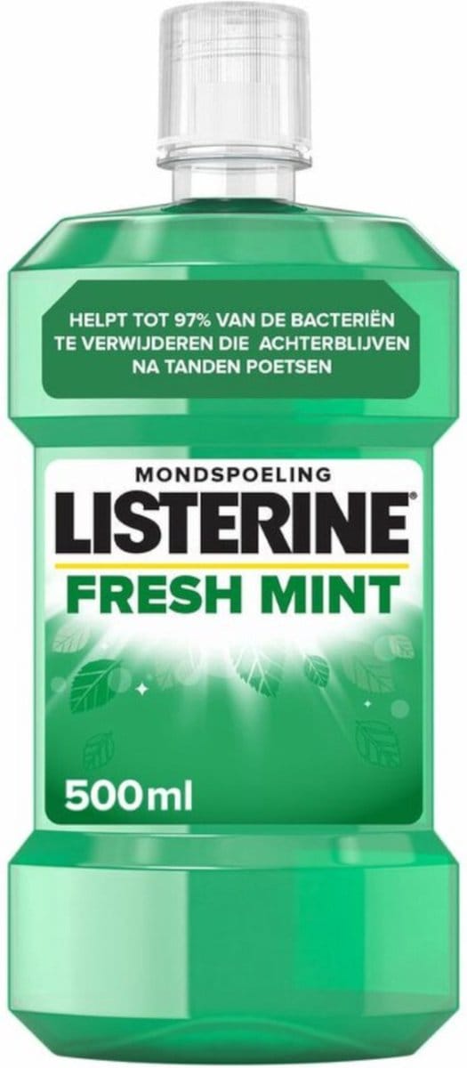 Listerine mondwater 500ml Fresh Mint