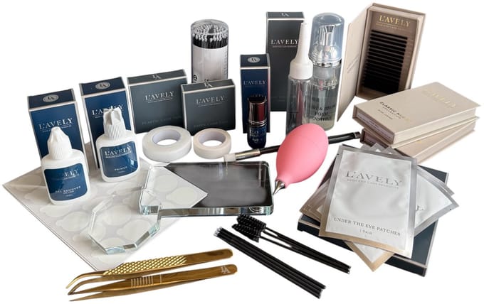 Starterskit Classic One by One wimperextensions Startpakket | L'Avely | Goed voor 15 behandelingen