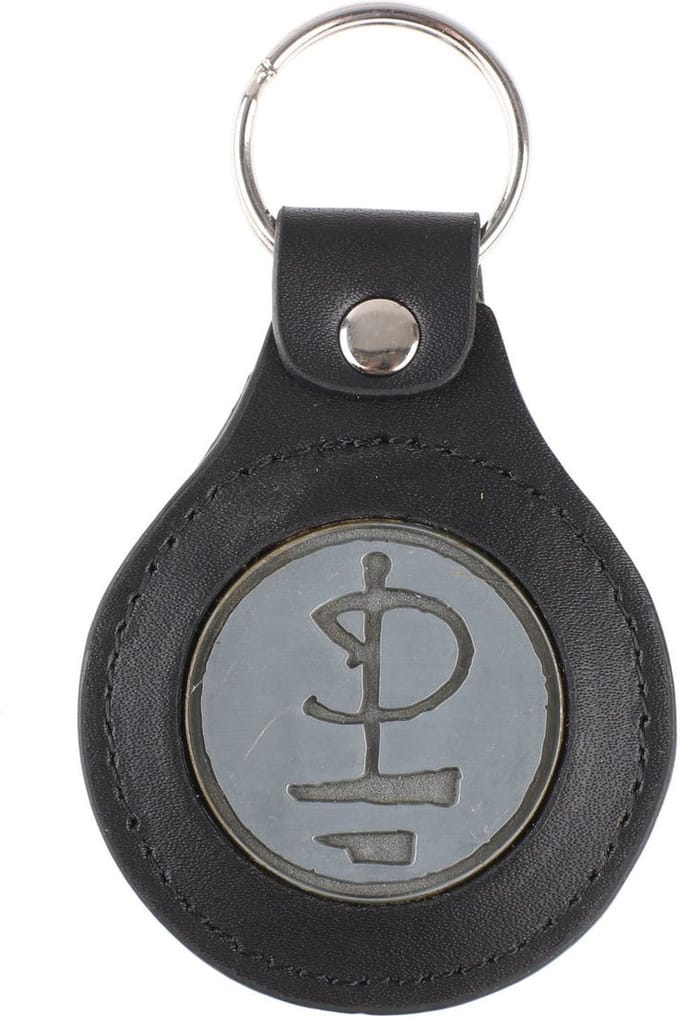 Pink Floyd - Icon Sleutelhanger - Zwart/Zilverkleurig