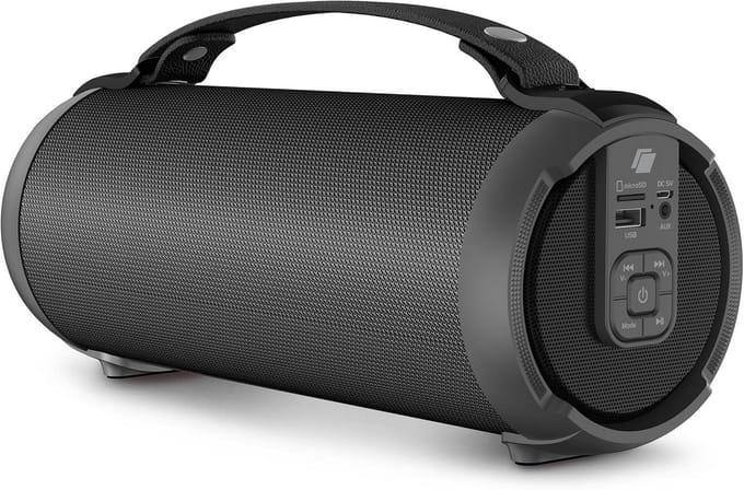 Draagbare Bluetooth Luidspreker met Handgreep - 20W, TWS, USB & SD, 4u Batterij