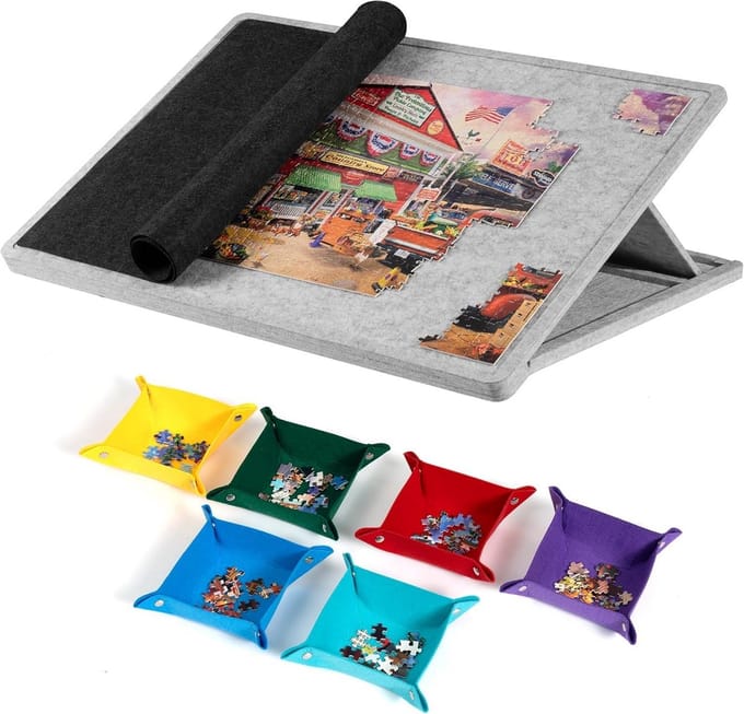 Puzzeltafel - Puzzelmat - Puzzelmap - Puzzelbord - Handig