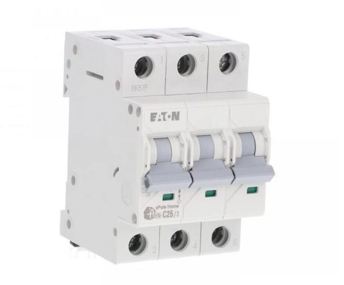 Eaton HN-C25 Serie - Driefasige Aardlekschakelaar - 25A - Type C