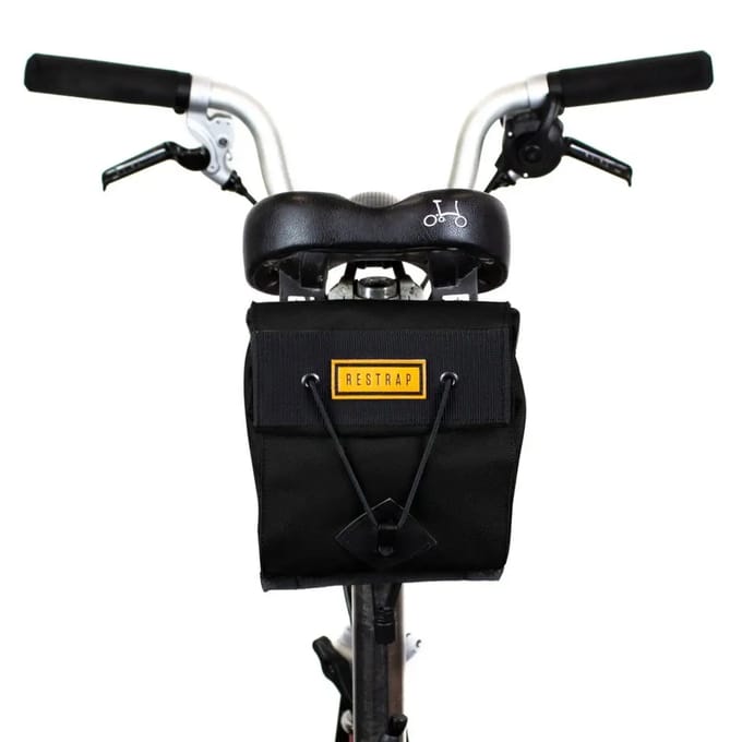 ZADELTASJE VOUWFIETS 1.2L ZWART