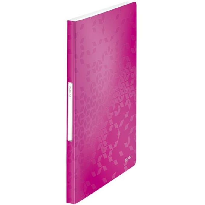 Leitz WOW Showalbum - A4 -  40 hoezen - Roze