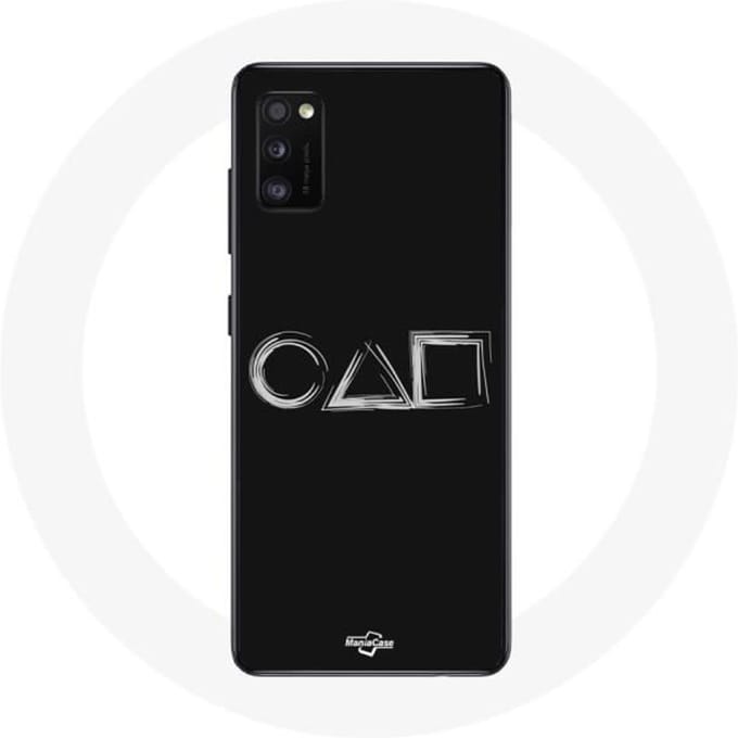 Coque - Samsung - Galaxy A41 - Souple - Noir - Squid Game - Protection smartphone zwart