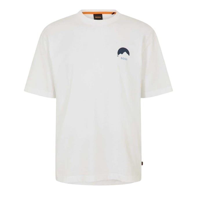 Boss HBO Move T-shirt voor heren, standaardmodel (Wit)