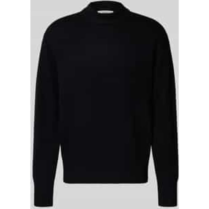 Relaxed fit gebreide pullover van een mix van wol en kasjmier, model 'Calle'