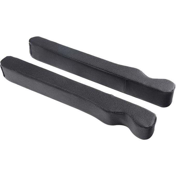 2 STUKS Autostoel Gaps Filler Lekvrij Inpluggen Strips voor Interieur Organizer Voorkomen zwart