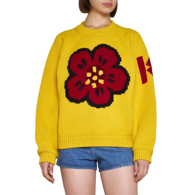 Kenzo Bicolor Katoenen Sweatshirt