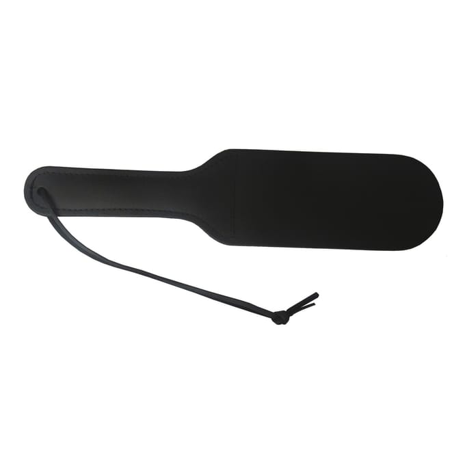 XX-Dreamtoys - lederen dubbele Paddle - zwart