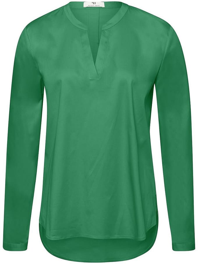 Blouse Van Peter Hahn groen