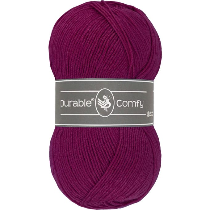 Durable Comfy - 249 Plum - Acrylgaren met Verfijnde Microvezel