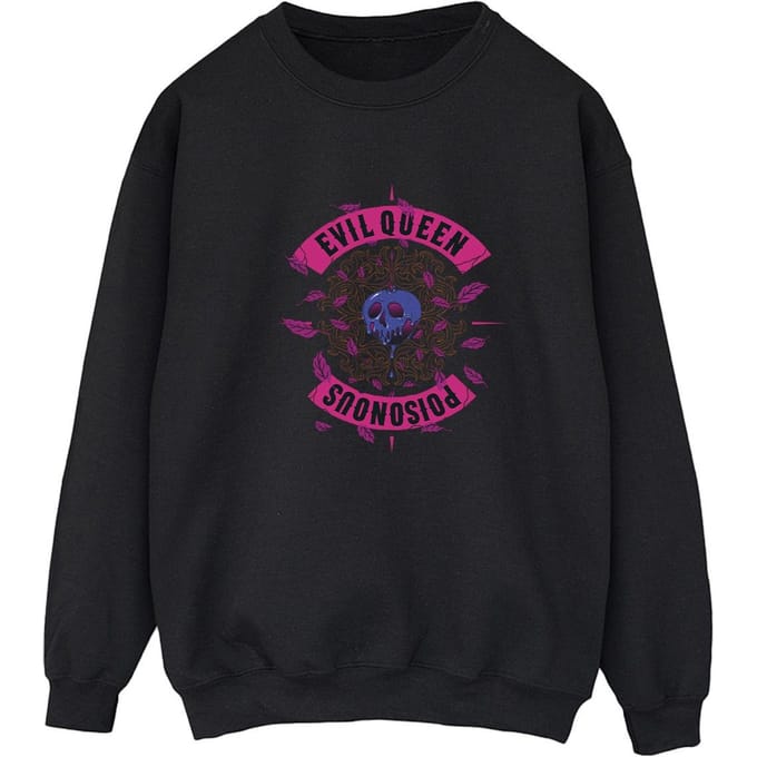 Disney Dames/Dames Villains Poison Apple Sweatshirt (Zwart)