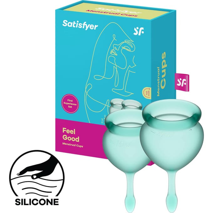 Satisfyer 'Feel Good - Menstrual Cup Set', 15 & 20 ml
