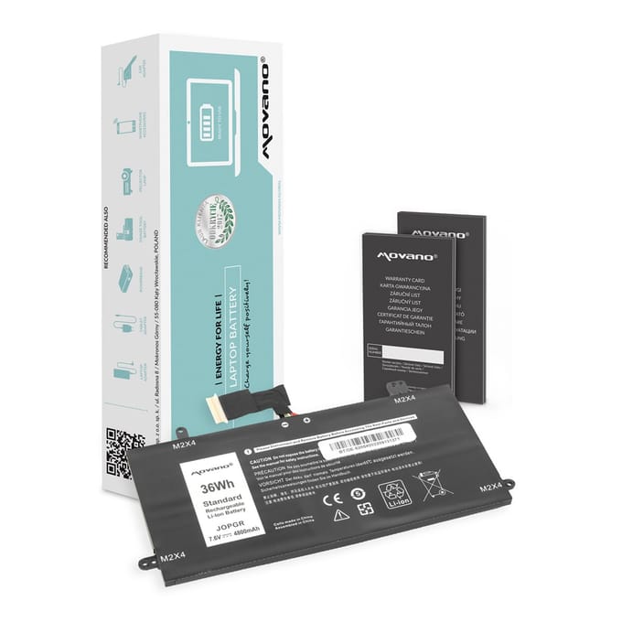 Movano Dell Latitude Serie - Batterij - Compatibel - Lange Levensduur
