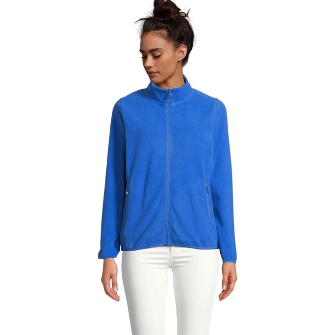 SOL'S Women´s Factor Zipped Fleece Jacket L03824 - Royal Blue 241 - L