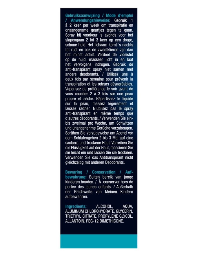Lucovitaal Anti-Transpirant Spray - 40 ml