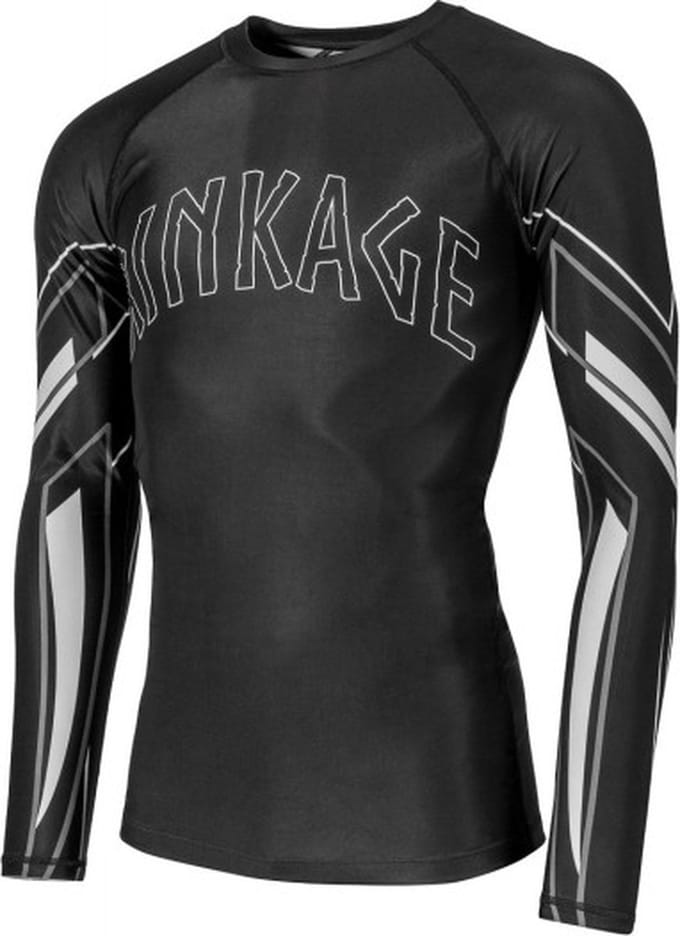 Rinkage Olympia Long Sleeve Rashguard - zwart - maat M