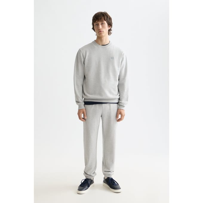 Scotch & Soda Core - Logo Sweatpant Grey Melange Größe: M | Jogginghosen Outlet | Herren | Grau