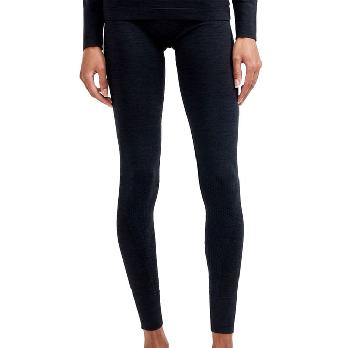 CRAFT CORE DRY ACTIVE COMFORT PANT W Dames Thermobroek - Zwart