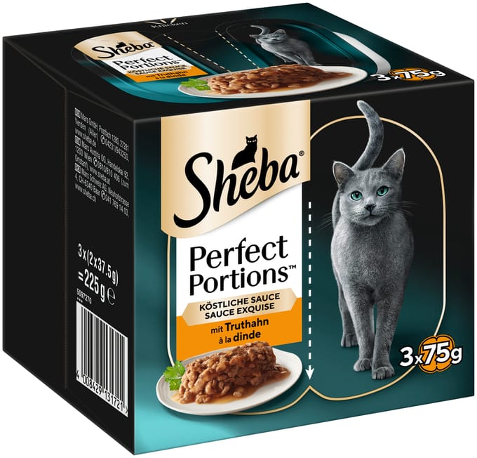 6x37,5g Perfect Portions Sauce met Kalkoen