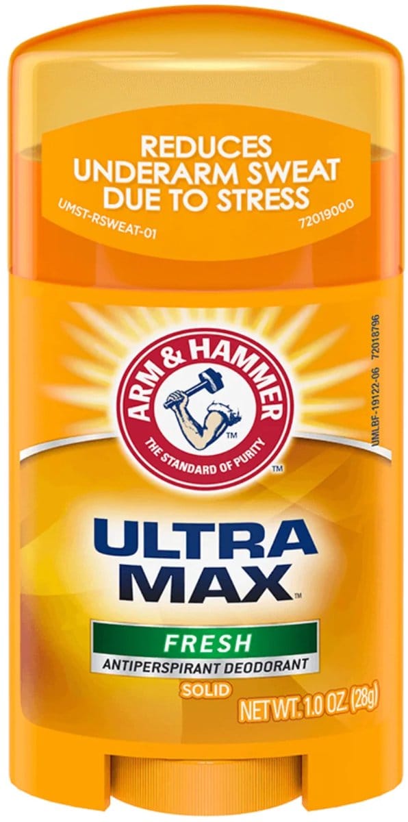 Arm & Hammer Ultramax Deodorant – Antiperspirant Stick – Langdurige Bescherming – Fresh – 28 g