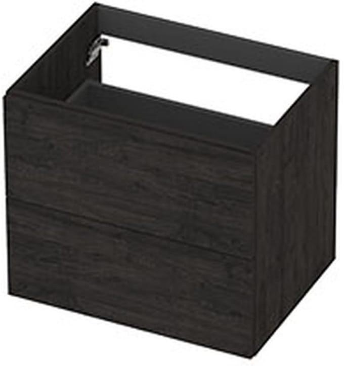 INK - Onderkast 2L Decor Softclose Tbv Greep - 600x450x520 Mm - Houtskool Eiken