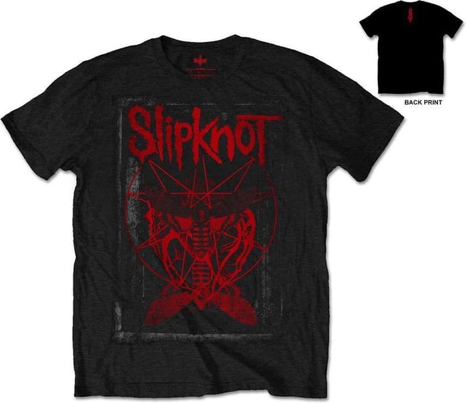 Slipknot - Dead Effect Heren Tshirt - M - Zwart
