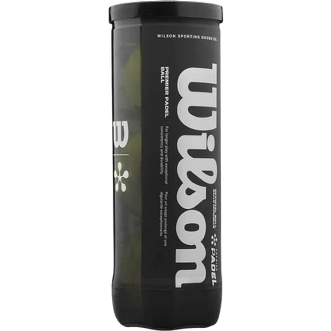 Tube van 3 padelballen Wilson Premier Can