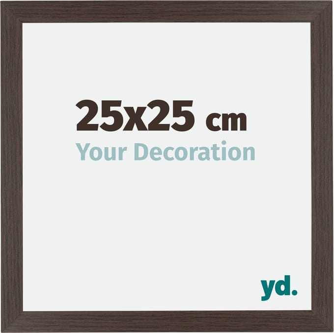 Your Decoration - Fotolijst 25x25 cm - MDF - Eiken Donker - Mura