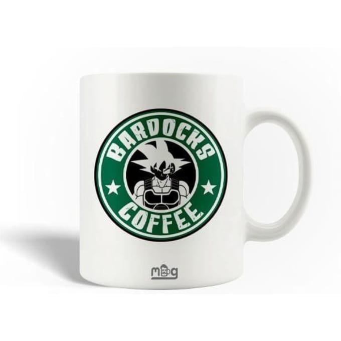 Mug en Céramique - Goku - Dragon Ball Z - 30cl - Compatible Lave-Vaisselle - Blanc blanc