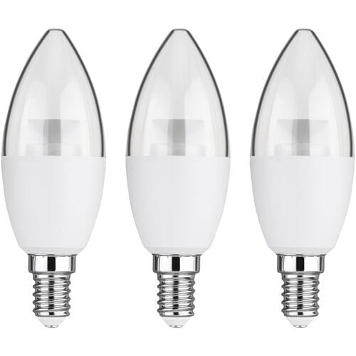 LIVARNO Set van 2 of 3 LED-lampen (3 kaarsen 4,9W E14)