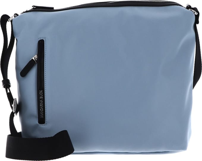 MANDARINA DUCK Schoudertas Hunter Hobo Waterfall Blauw
